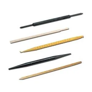 Five-piece non-conductive alignment kit with plastic and wood handles
