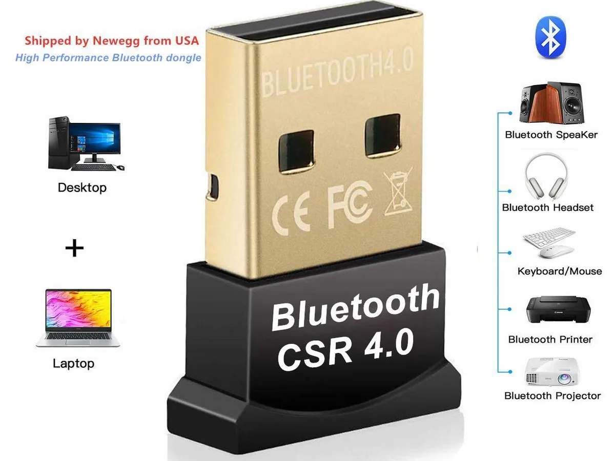 Small black USB dongle with a matte finish
