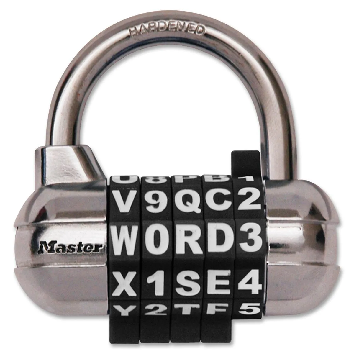 Master Lock Master Lock 1534DBLK 5-Dial Combination Padlock — product photo