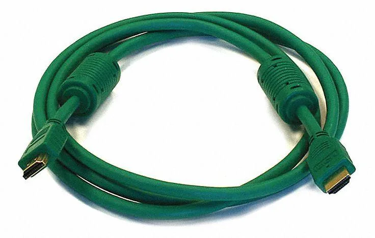 Monoprice Inc. Monoprice 103953 HDMI cable 6.00 ft green — product photo
