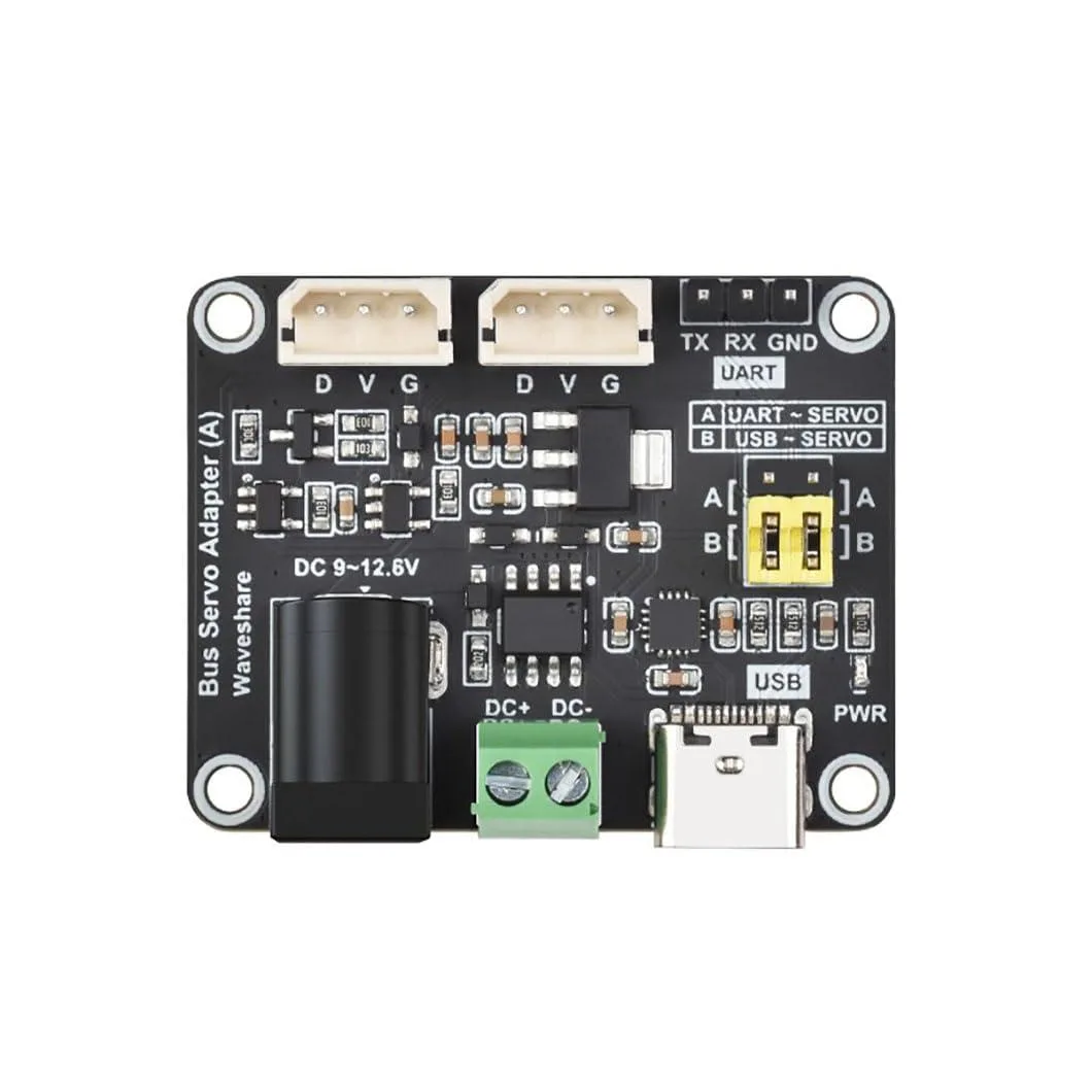 LORDWORLD LORDWORLD Serial Bus Servo Driver Board for Raspberry Pi Jetson Nano 253 Servos 12.6V — product photo