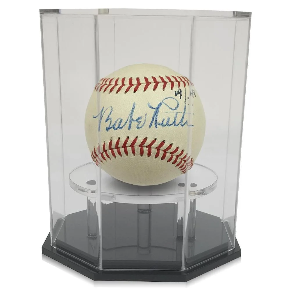 Vandue Corporation Vandue Corporation OnDisplay Deluxe UV-Protected Display Case Octagon Black Base 4.75" x 5.5 — product photo