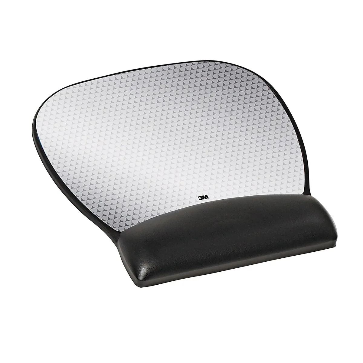  3M MW310LE Precise Mouse Pad with Gel Wrist Rest 9.2 x 8.7 in Black — product photo