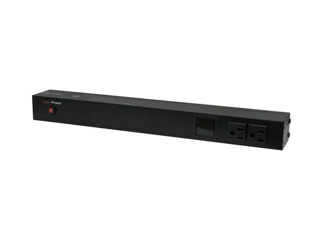 CyberPower CyberPower PDU15M2F8R Metered 1U 10-Outlet PDU 120V 15A 15ft Cord — product photo