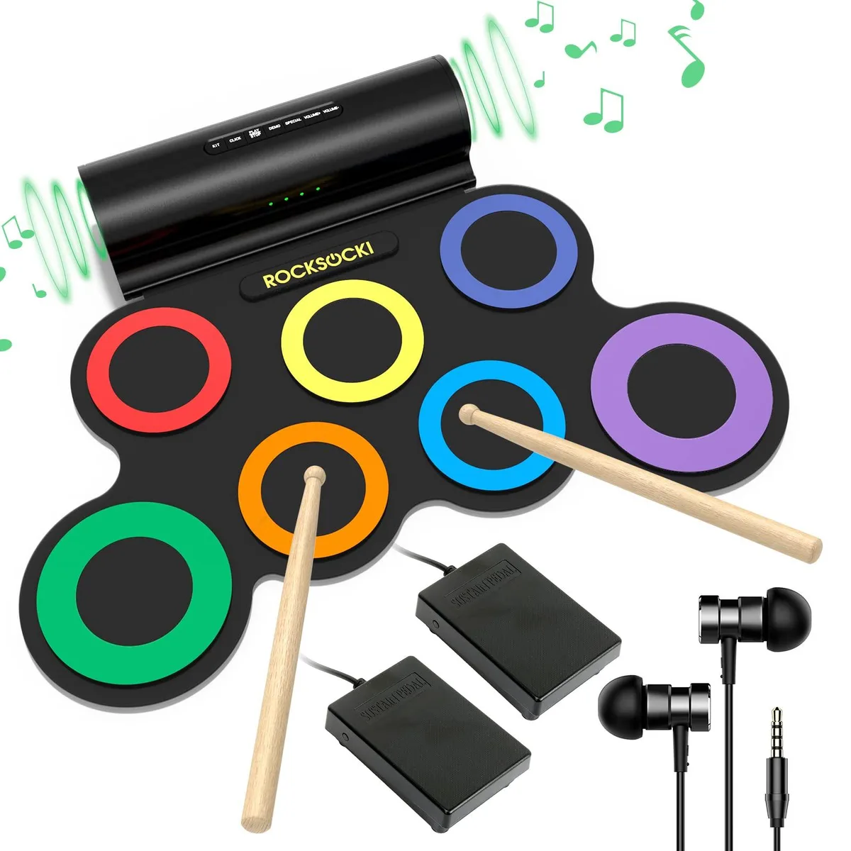  Alesis 7pad Electronic Drum Kit Dual Speakers — product photo