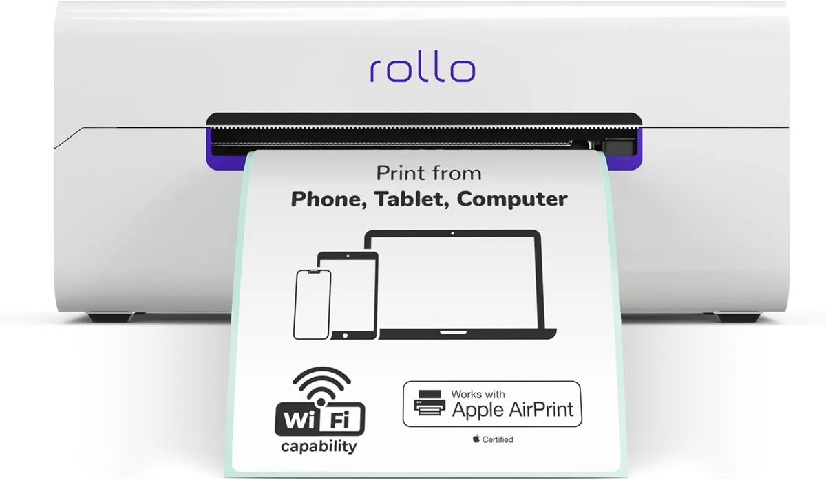 ROLLO ROLLO-X1040 label printer 150 mm/s 203 dpi 1.57–4.1 in — product photo