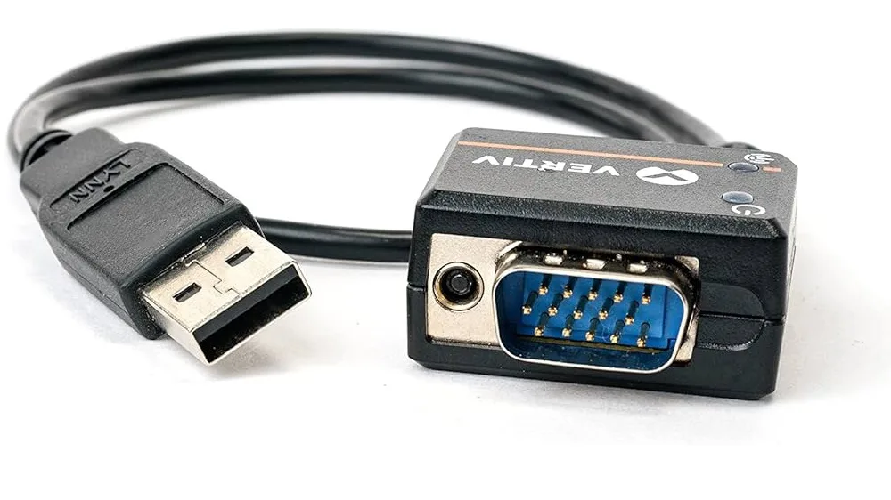 Vertiv Avocent SFIQ-VGA server interface module with RJ-45, USB and VGA cables