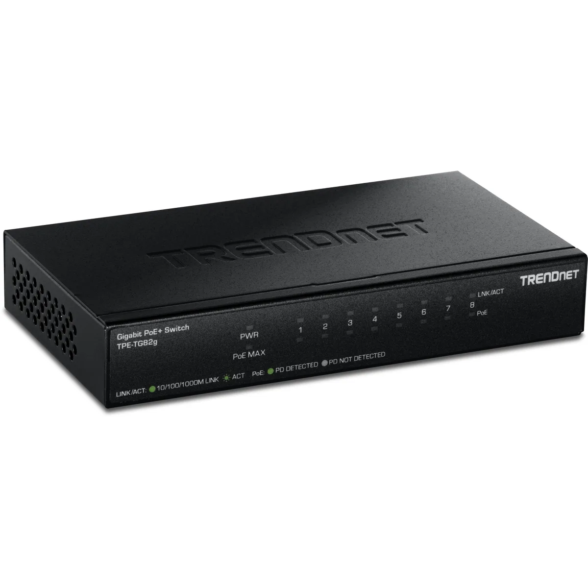 TRENDnet TRENDnet TPE-TG82G 8-Port Gigabit PoE+ Switch 65W — product photo