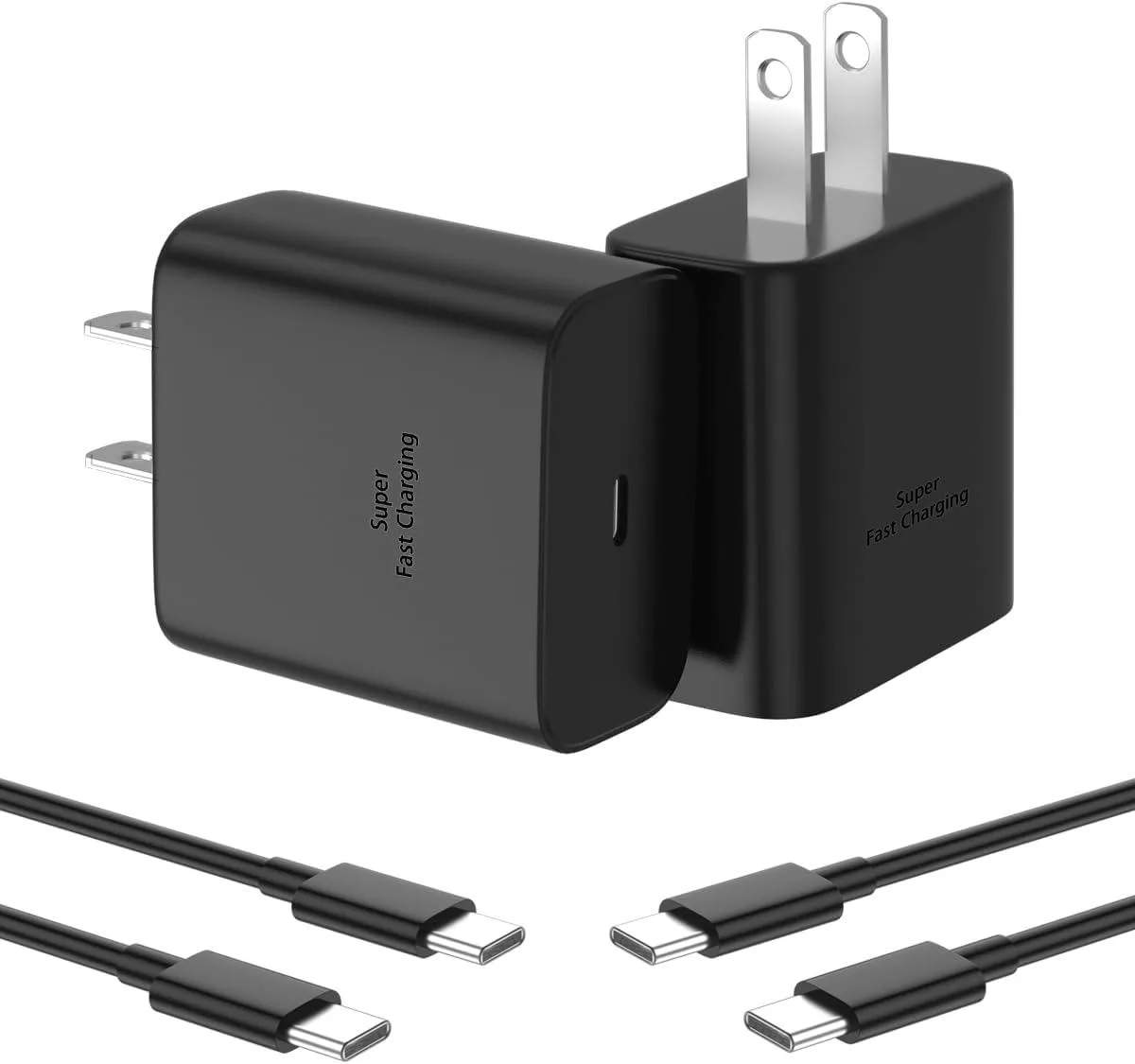 KINGARD KINGARD s45W 45W USB-C charger kit 2-pack 6ft cable — product photo
