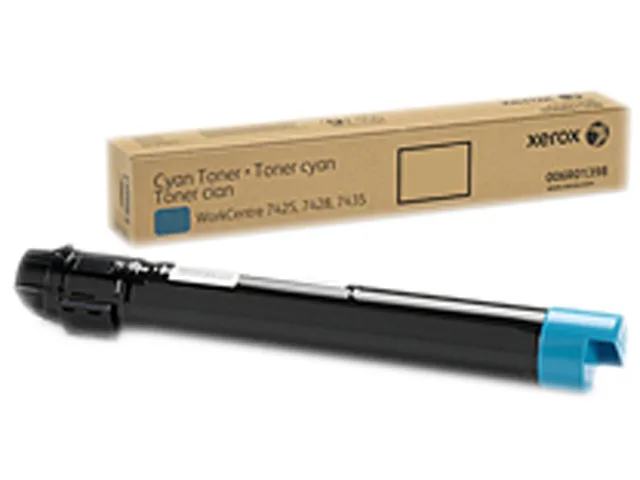 XEROX XEROX 6R1398 Cyan Toner Cartridge (Genuine Brands) — 15000 Pages — product photo