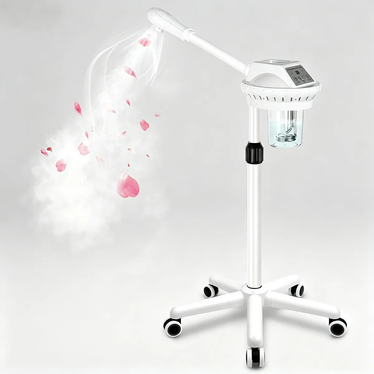  Fuehomue Fu-08 facial steamer ozone adjustable 36-51 in 360° rotatable white 4.445 kg — product photo