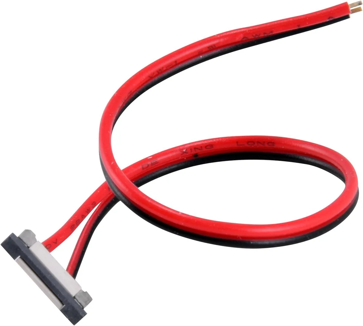 JacobsParts Inc. JacobsParts Inc. LSA-Z1-10PK straight blade plug 10-pack 8mm 2-wire solderless connector 15cm wire — product photo