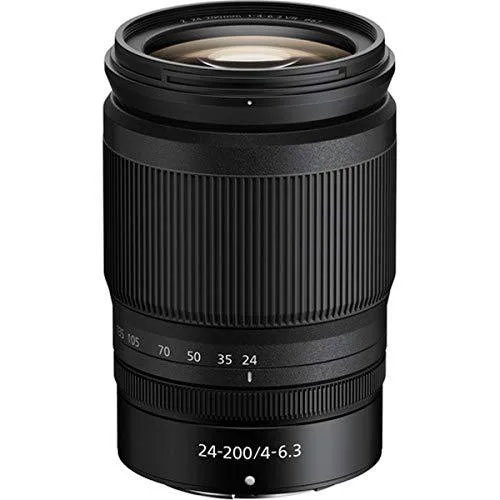 Nikon Inc Nikon Inc NIKKOR Z 24-200mm f/4-6.3 VR camera lens — product photo