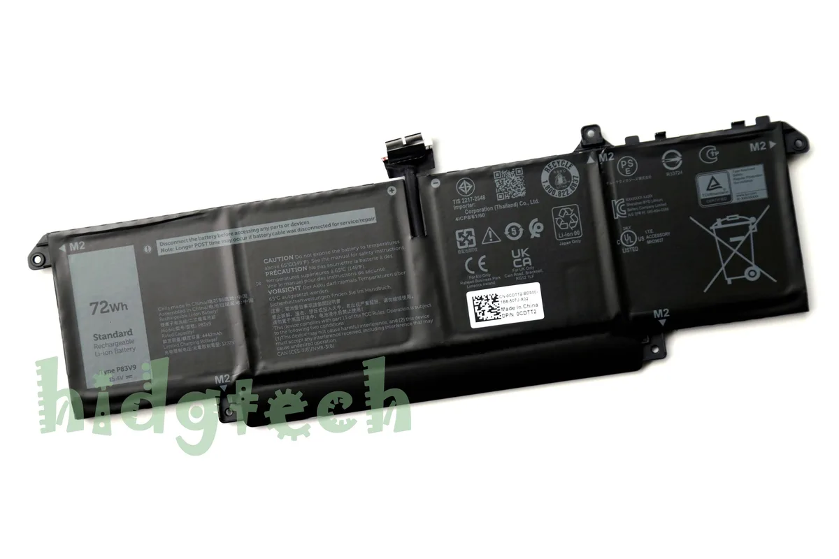 Beisite Beisite P83V9 72Wh laptop battery for Precision 5470 41CP8/61/60 — product photo