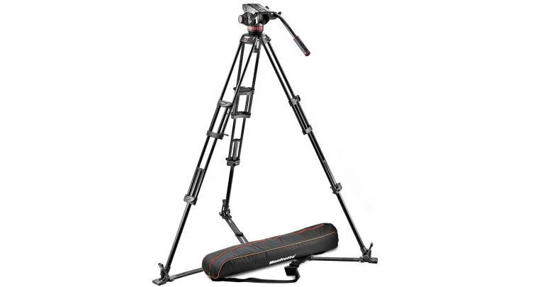 Manfrotto Manfrotto MVH502A 546GB-1 Fluid Video System with Ground Spreader — product photo
