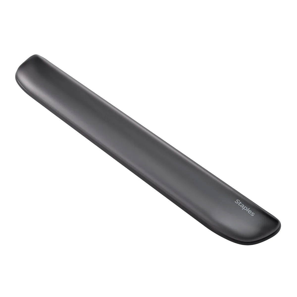  Staples ST61822 Gel Keyboard Wrist Rest Black 18.66 x 2.8 x 0.91 in — product photo