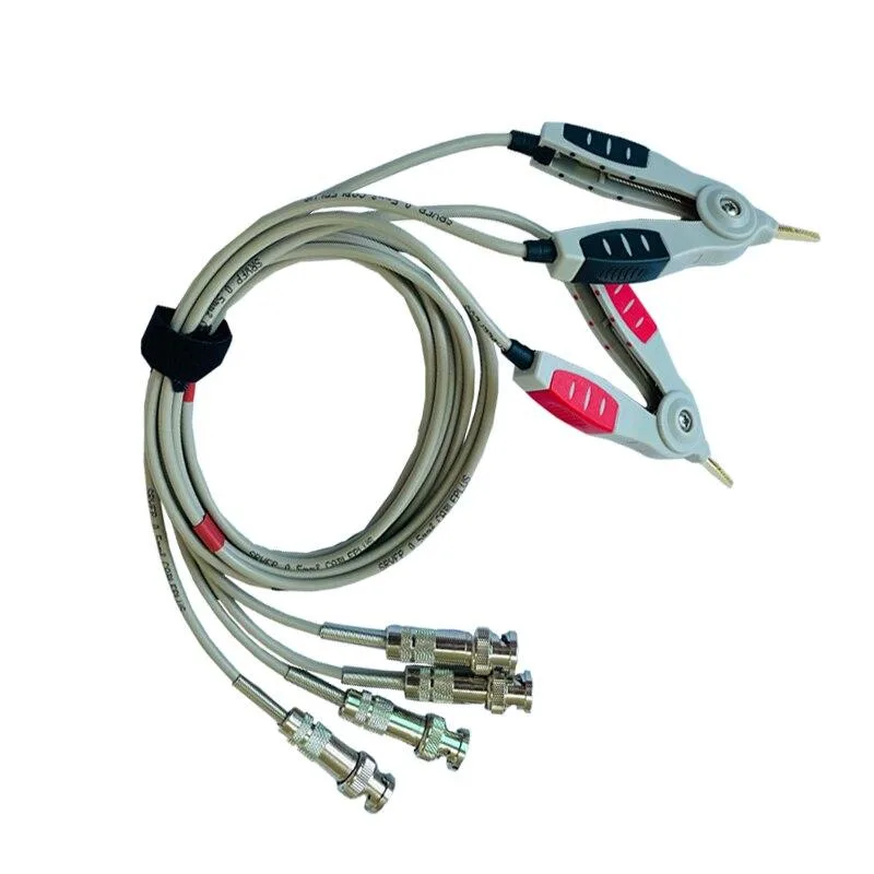 YINGHUA YINGHUA 800MM Kelvin Clip Test Leads 84cm 4 BNC — product photo