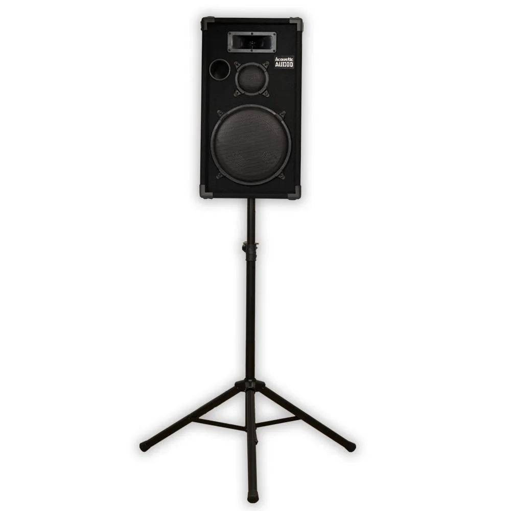 Goldwood Sound, Inc. Goldwood Sound CR12 Passive 12" PA Speaker with Stand — product photo