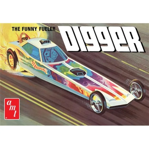 AMT AMT 1154 1/25 Digger Dragster Fooler Fueler Model Kit — product photo