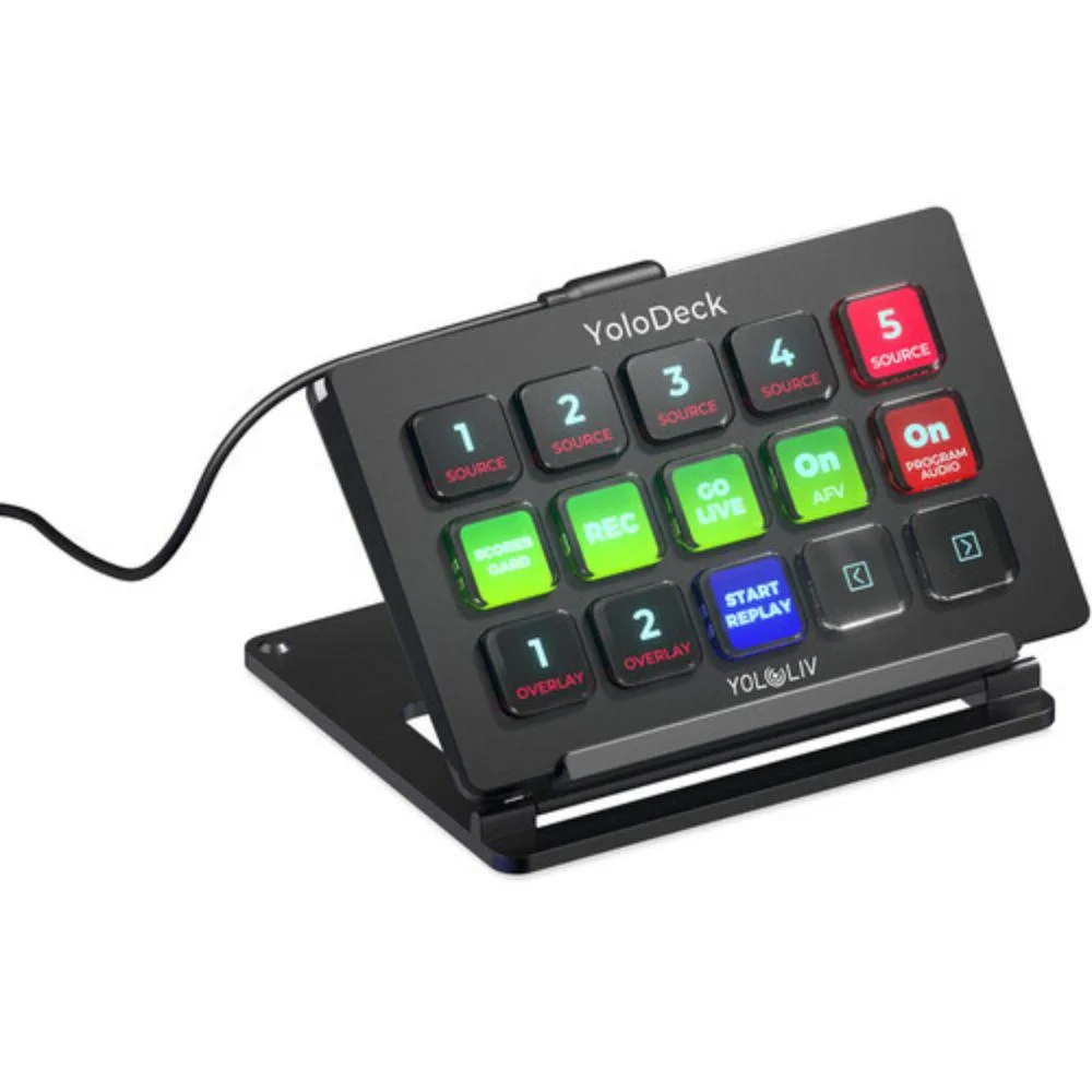 YoloLiv YoloLiv YoloDeck Control Panel 15 LCD Keys — product photo