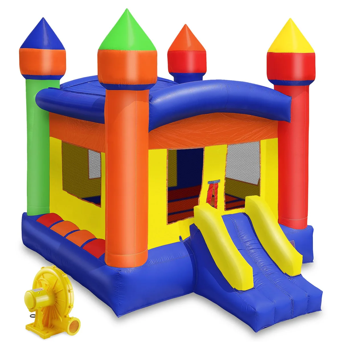 Cloud Nine Cloud Nine Commercial Grade 13' x 13' Castle Bounce House with Blower — product photo