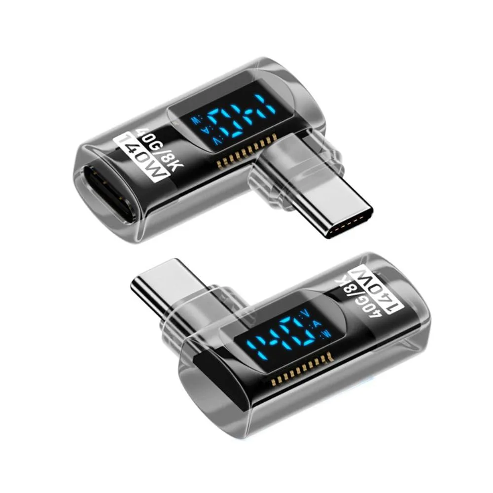 Fervit Fervit USB Display Adapter USB4 40Gbps 140W 90° LED — product photo