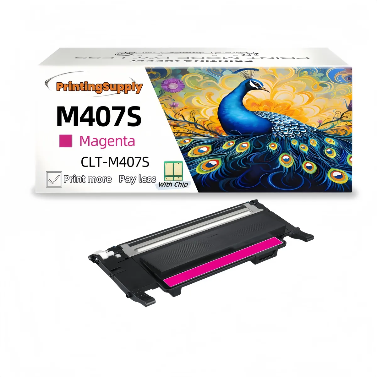 Aster Graphics Inc Aster Graphics Inc CLT-M407S Magenta Toner Cartridge 1000 Pages — product photo