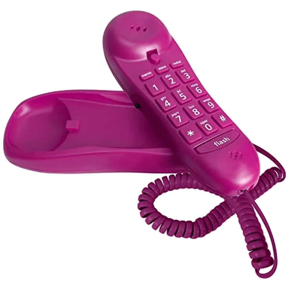 Blue Donuts Blue Donuts BD-016PURPL corded phone purple 13-number memory — product photo