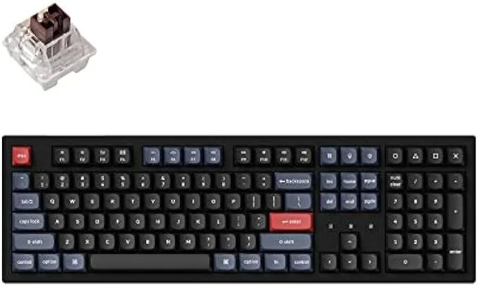 TAURKENAM TAURKENAM Keychron K10 Pro Full-Size Mechanical Gaming Keyboard — product photo