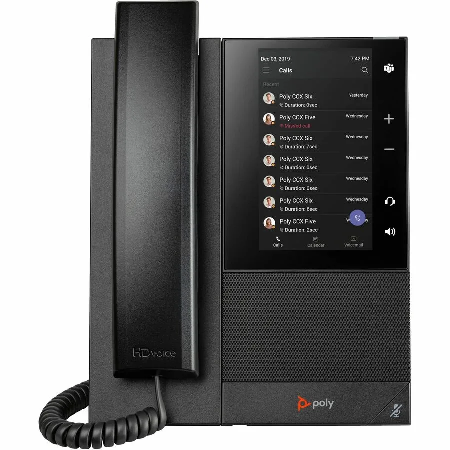 Plantronics Plantronics Poly CCX 500 IP Phone Black 849A4AAABA — product photo