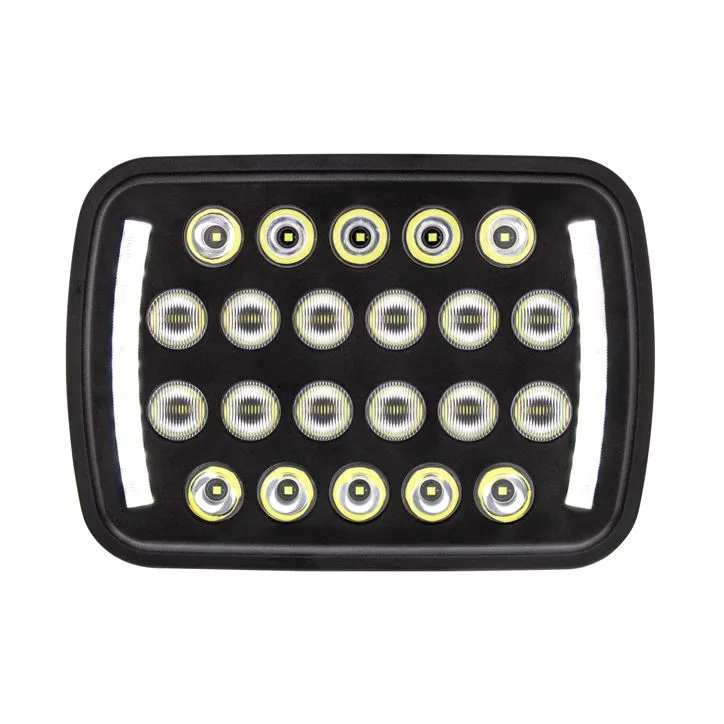 United Pacific Industries United Pacific Industries 22 LED 5" x 7" Rectangular Light with Position Light Black 36450 — product photo