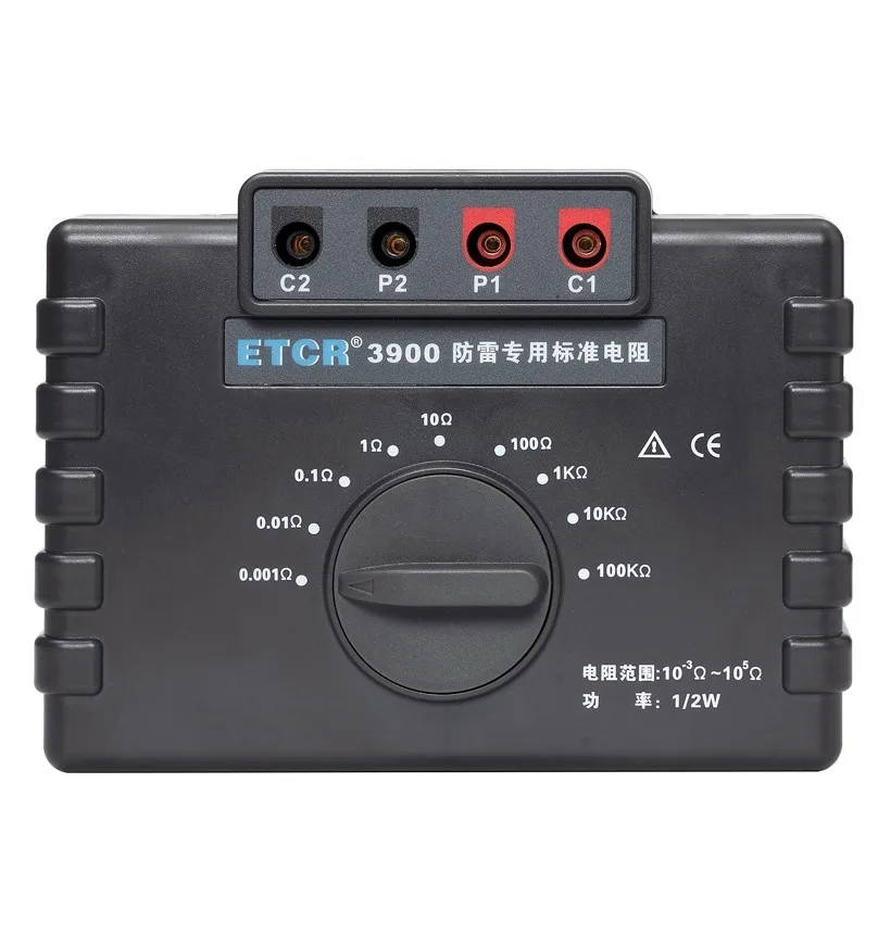 ETCR ETCR 3900 Lightning Protection Standard Resistance 0.001O~100KO electrician tool — product photo