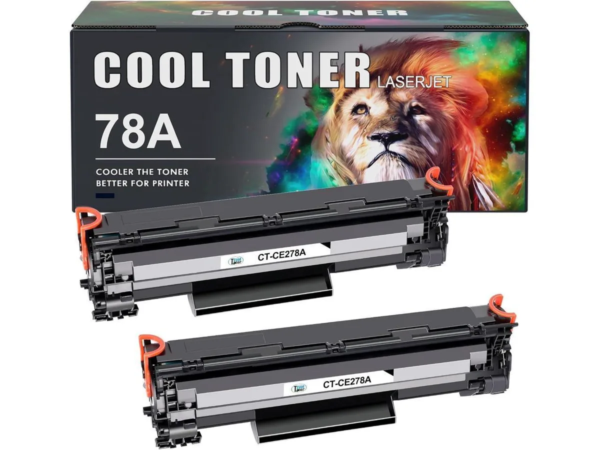 V4ink V4ink 78A CE278A Black Toner Cartridge 2-Pack — product photo