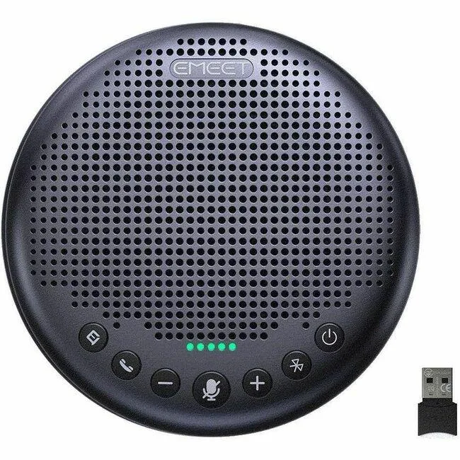 eMeet eMeet OfficeCore Luna Plus conferencing device, 8 mic 360 pickup, Bluetooth 5.3, daisy chain 18 — product photo