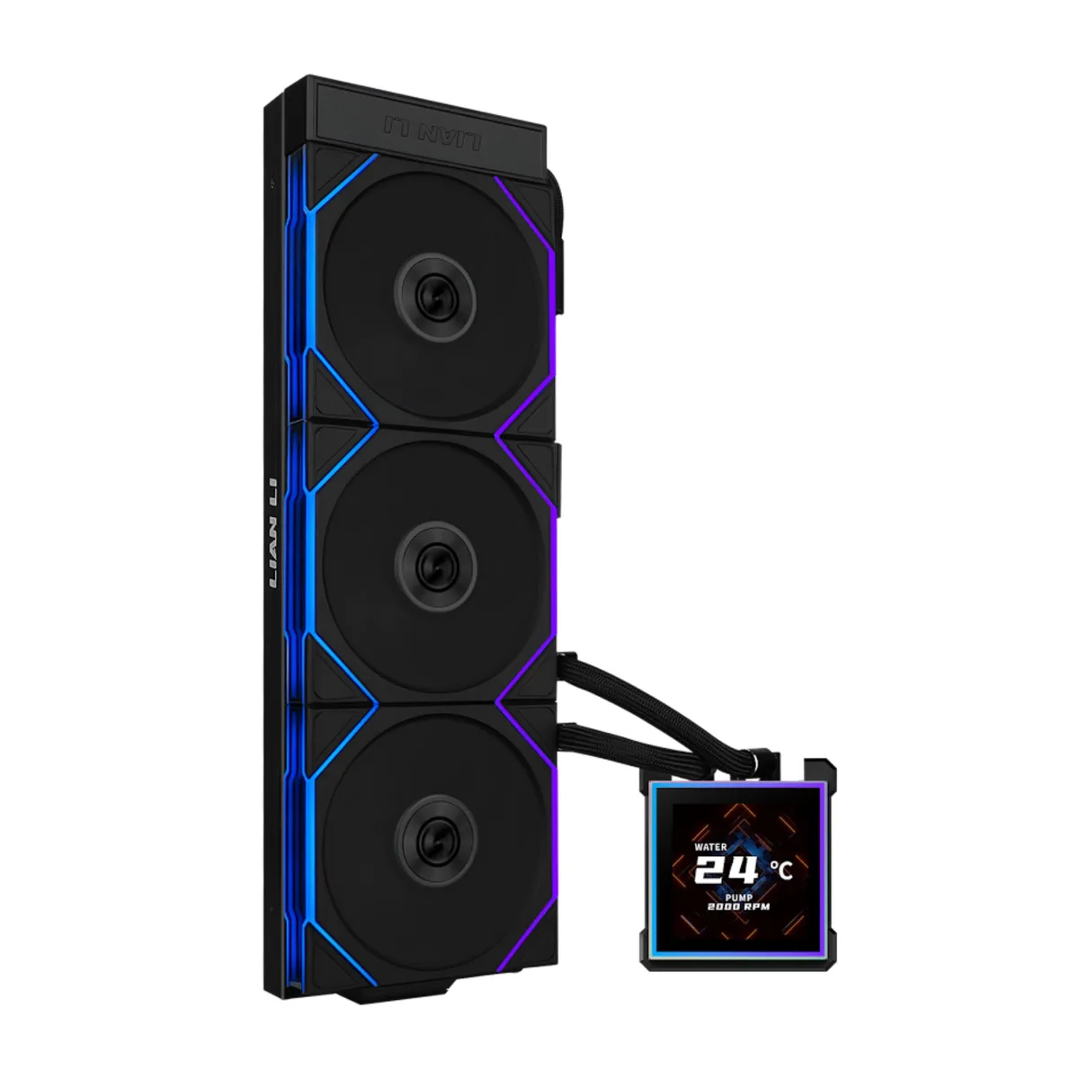 Lian Li Lian Li Hydroshift II-S 360 TL ARGB Liquid Cooler HS2LCDS36TB — product photo
