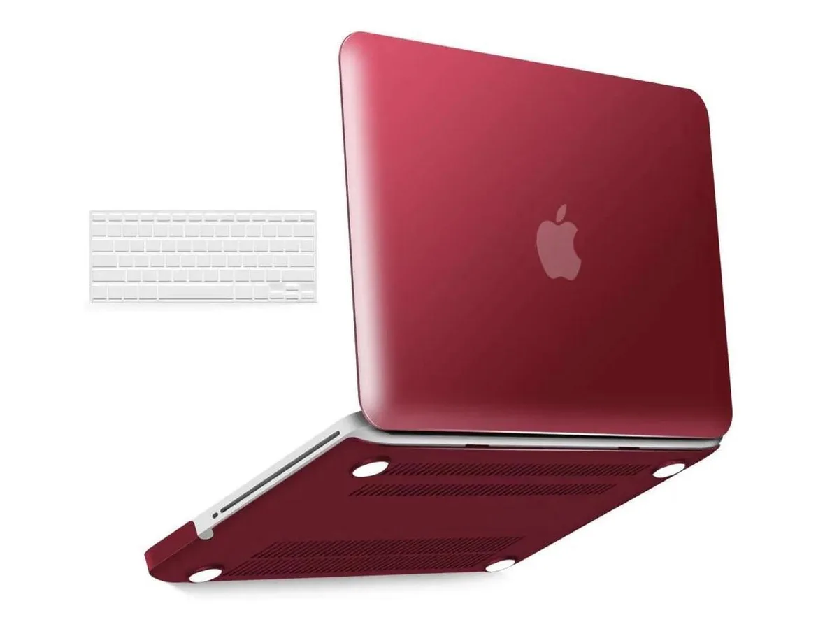 Werleo Werleo Hard Case A1278 13 inch Wine Red with Keyboard Cover — product photo