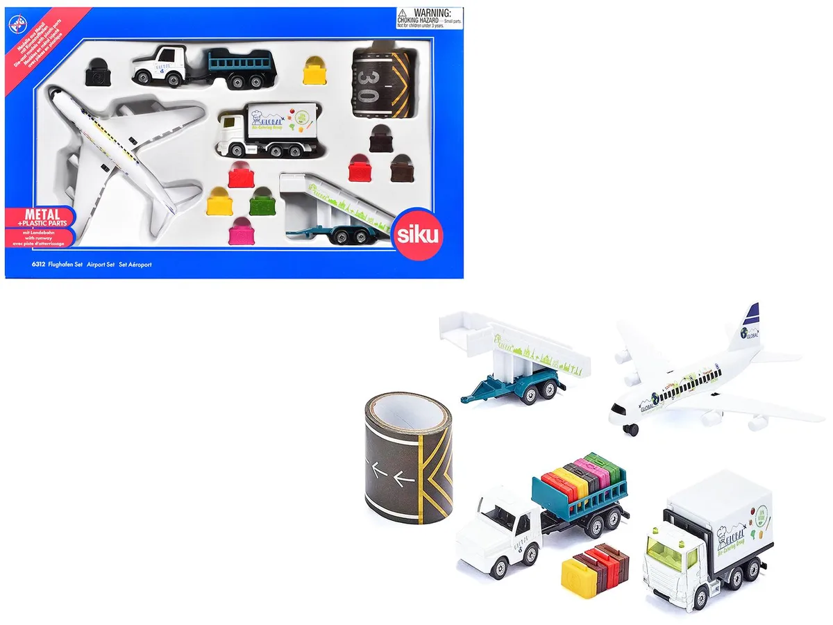 Siku Siku Airport 14 piece Set Diecast Model — product photo