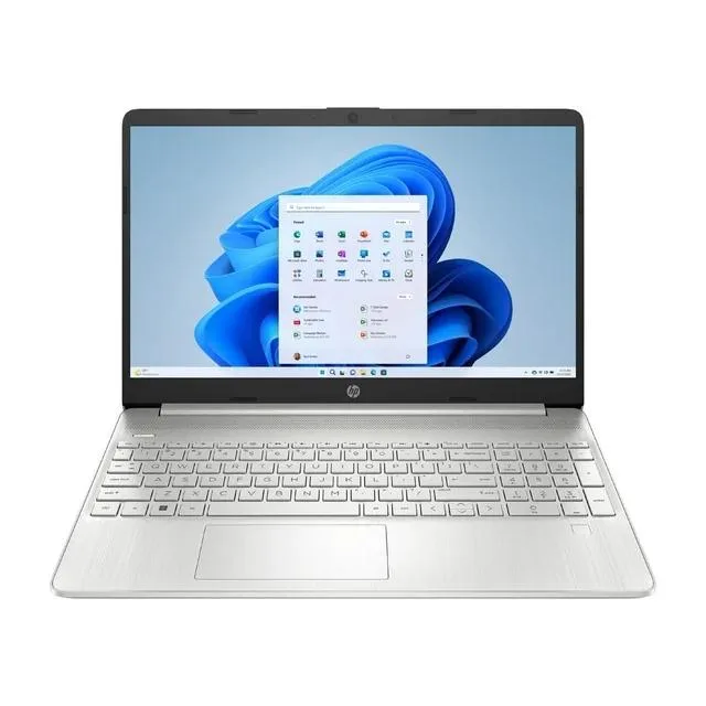 HP HP 15-ef2747wm laptop 15.6" FHD touch Ryzen 7 5700U 16GB 512GB Silver — product photo