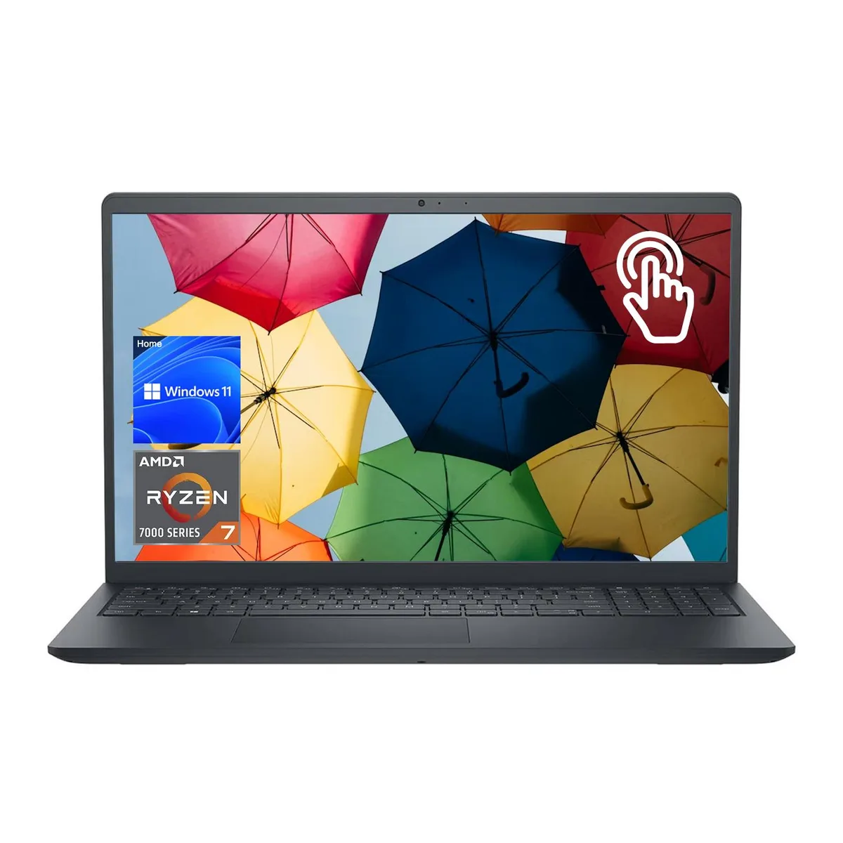 DELL DELL Inspiron 3535 laptop Ryzen 7 7730U 16GB 512GB 15.6" touchscreen — product photo