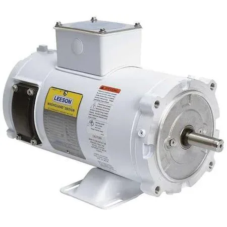 Leeson Leeson 108423.00 DC Washdown Motor 1/4 HP 1750 56C 90V HVAC Control — product photo
