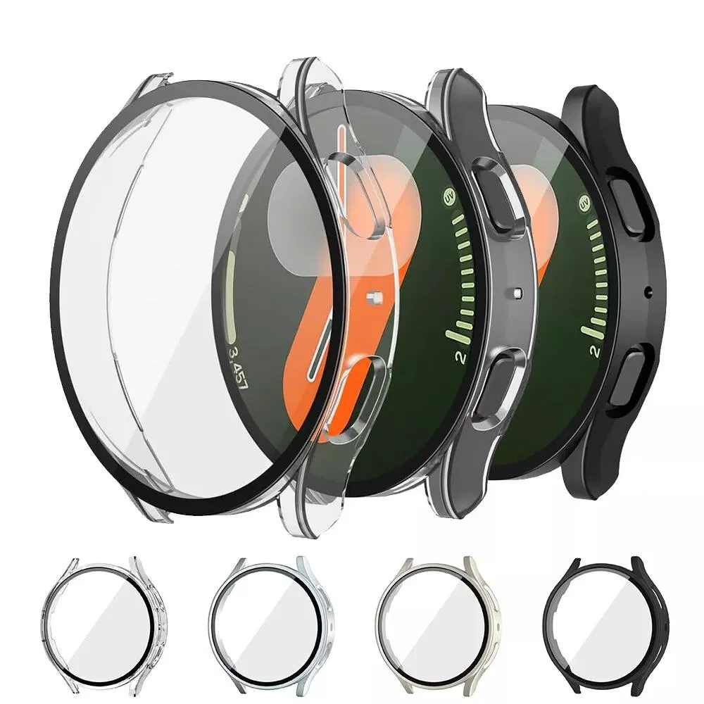 iClover iClover Screen Protector Case Galaxy Watch 7 40/44mm 9H Tempered Glass Black — product photo