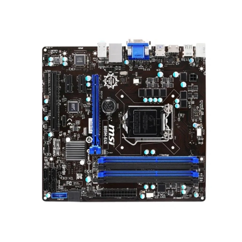 MSI MSI B85M-E45 Intel B85 motherboard LGA 1150 DDR3 32GB — product photo