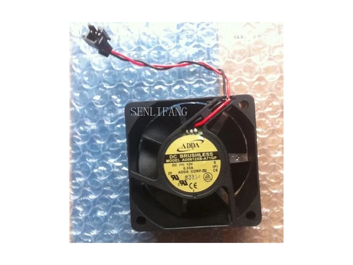 Fans Fans AD0612XB-A73GP 60x60x25 DC12V 0.33A 2-wire case fan — product photo