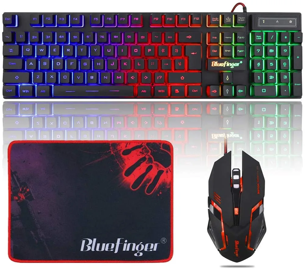 THE ORDINARY THE ORDINARY 104-Key RGB Gaming Keyboard &amp; Mouse Combo — product photo