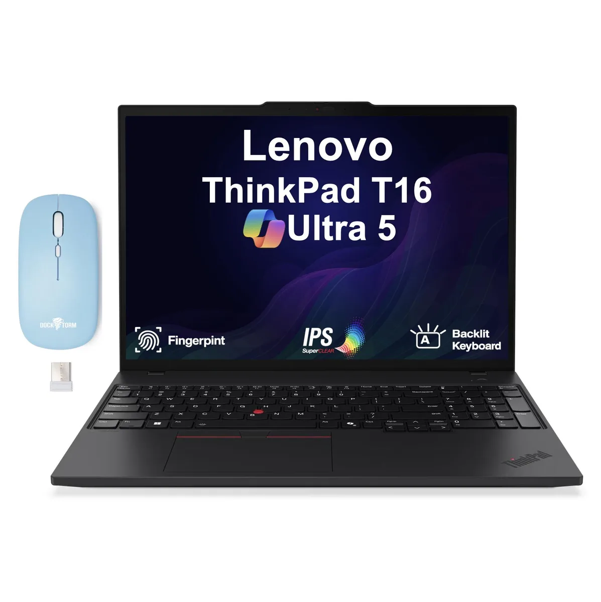 Lenovo Lenovo ThinkPad T16 laptop Ultra 5-225U 32GB DDR5 512GB 16.0" WUXGA — product photo