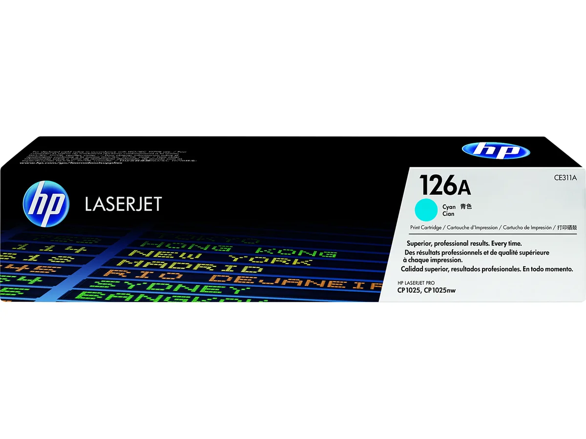 HP HP CE311A 126A Cyan Toner Cartridge (genuine brands) — product photo