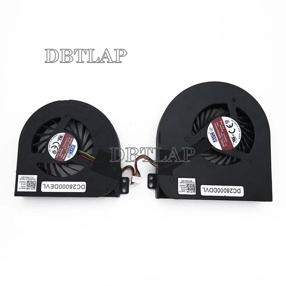 Small black laptop cooling fan with wire connector