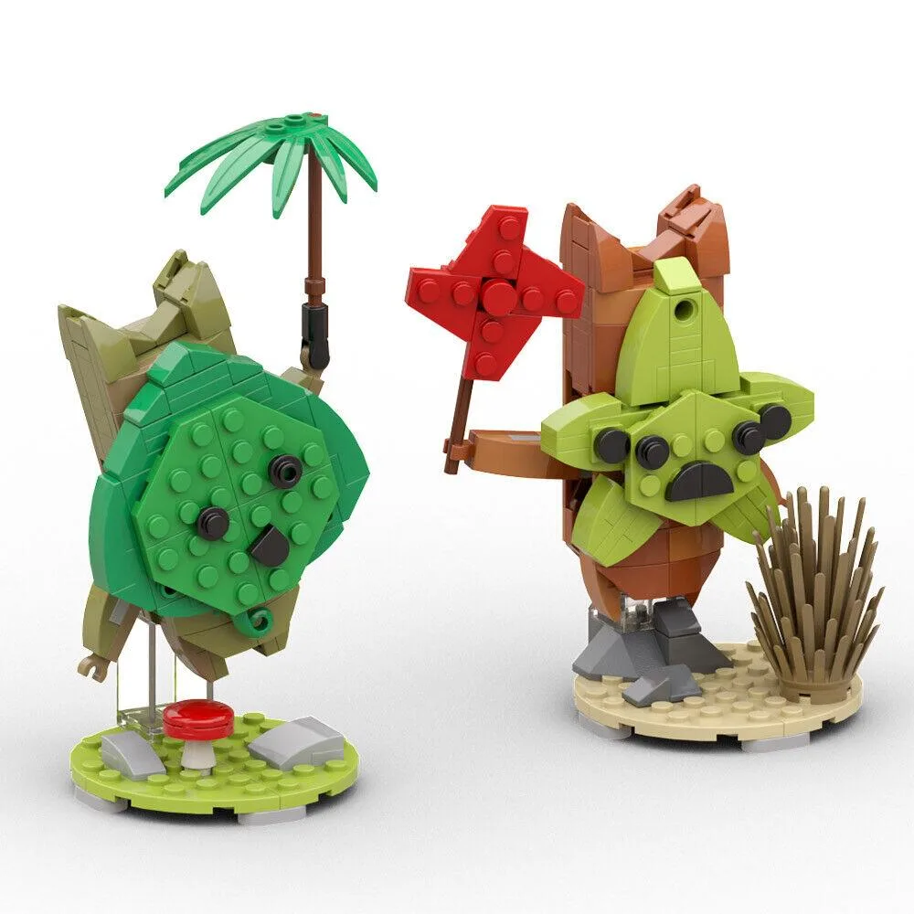 ZITIANYOUBUILD ZITIANYOUBUILD 314 2-in-1 Tan Korok &amp; Yahaha 314 Pieces Educational Building Set — product photo