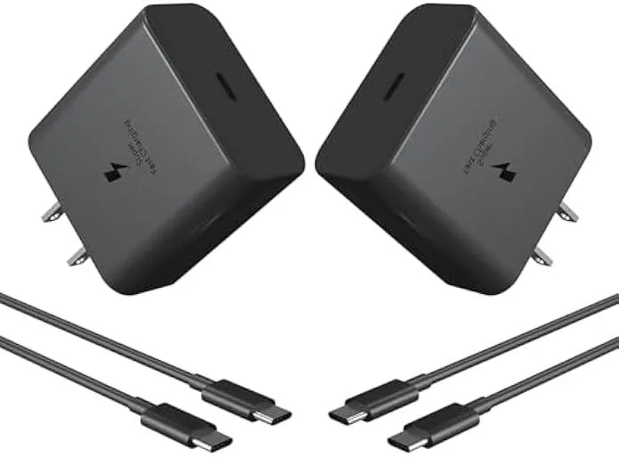 TAURKENAM TAURKENAM 45W USB-C Charger Kit 2 Pack 6ft Cable — product photo