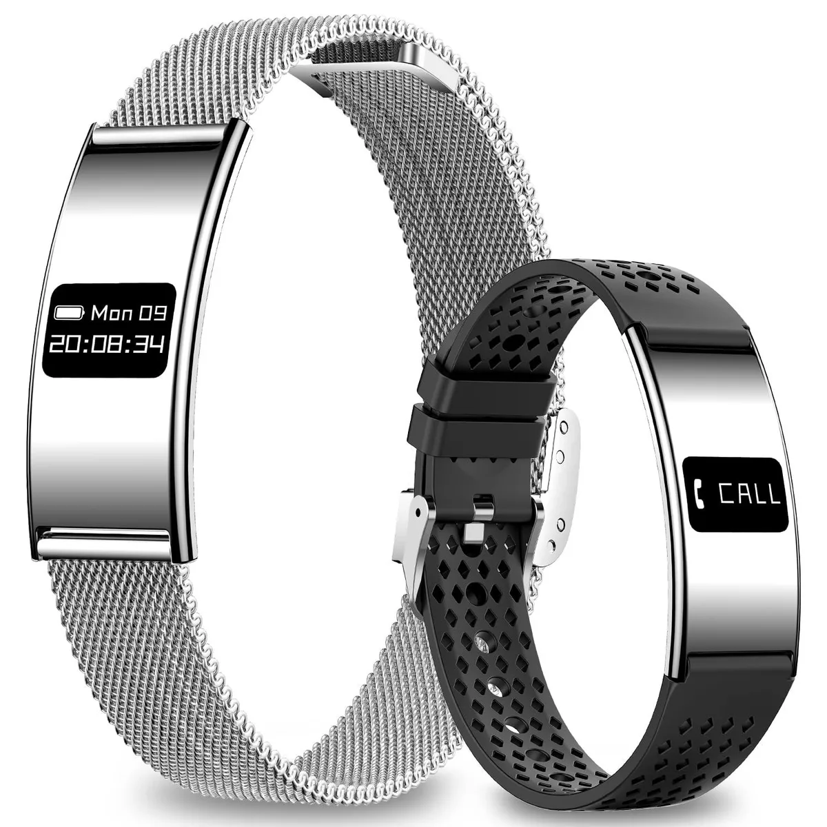  HTC Smart Watch 1.04" Black 2 Bands — product photo